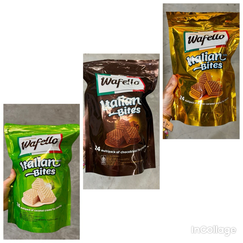 

Wafello Big Pouch coklat & caramel pouch @234gr