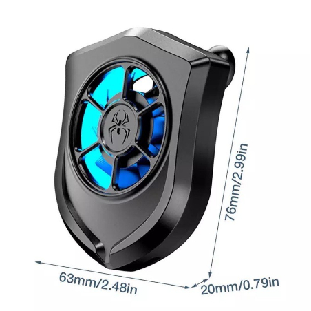 ARA - Cooling Fan Kipas Pendingin HP HURRICANE Cooler Radiator for MLBB CODM PUBG