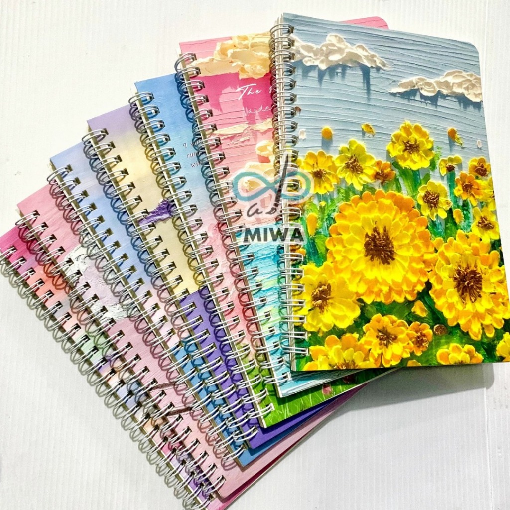 

Note Book A5 Aesthetic 2D Painting Design | Buku Catatan Diary Buku Jurnal Buku Tulis | Buku Sekolah Stationery Perlengkapan Journaling Note Book Spiral Desain Painting by Miwa Kreatif