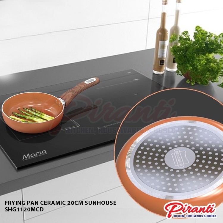 Sunhouse Ceramic Frypan Anti Lengket 20 cm