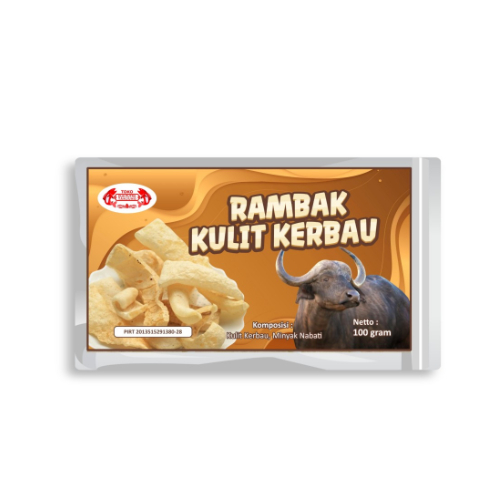 

Kripik Rambak / Kulit Kerbau / Kebo Asin Gurih Matang Tanjung Sidoarjo