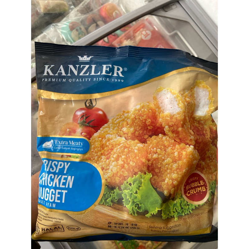 

Kanzler Crispy Nugget 450gr