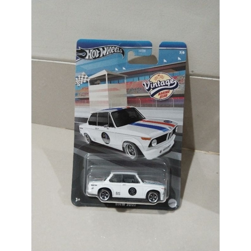 bmw 2002 hotwheels vintage racing club