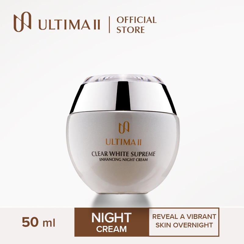 Ultima II Clear White Supreme Enhancing Night Cream 50 ml