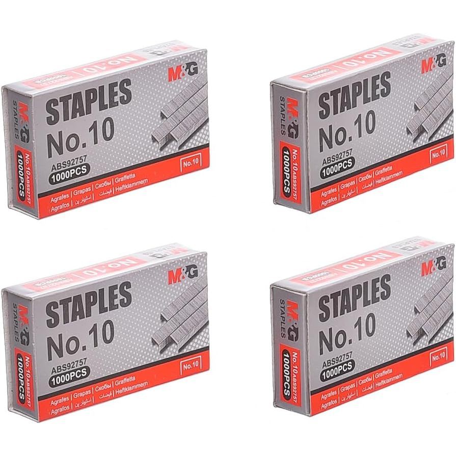 

Isi Stapler No.10 M&G Staples 1000pcs/box ABS92757 Original 100