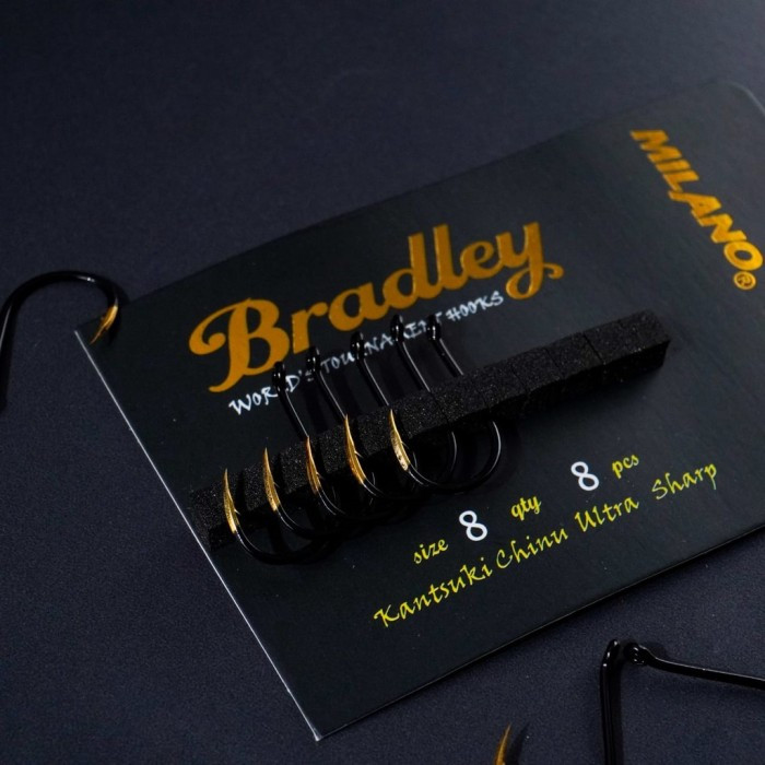 Mata Kail Pancing Milano Bradley GOLD Kantsuki Chinu (1053) Premium
