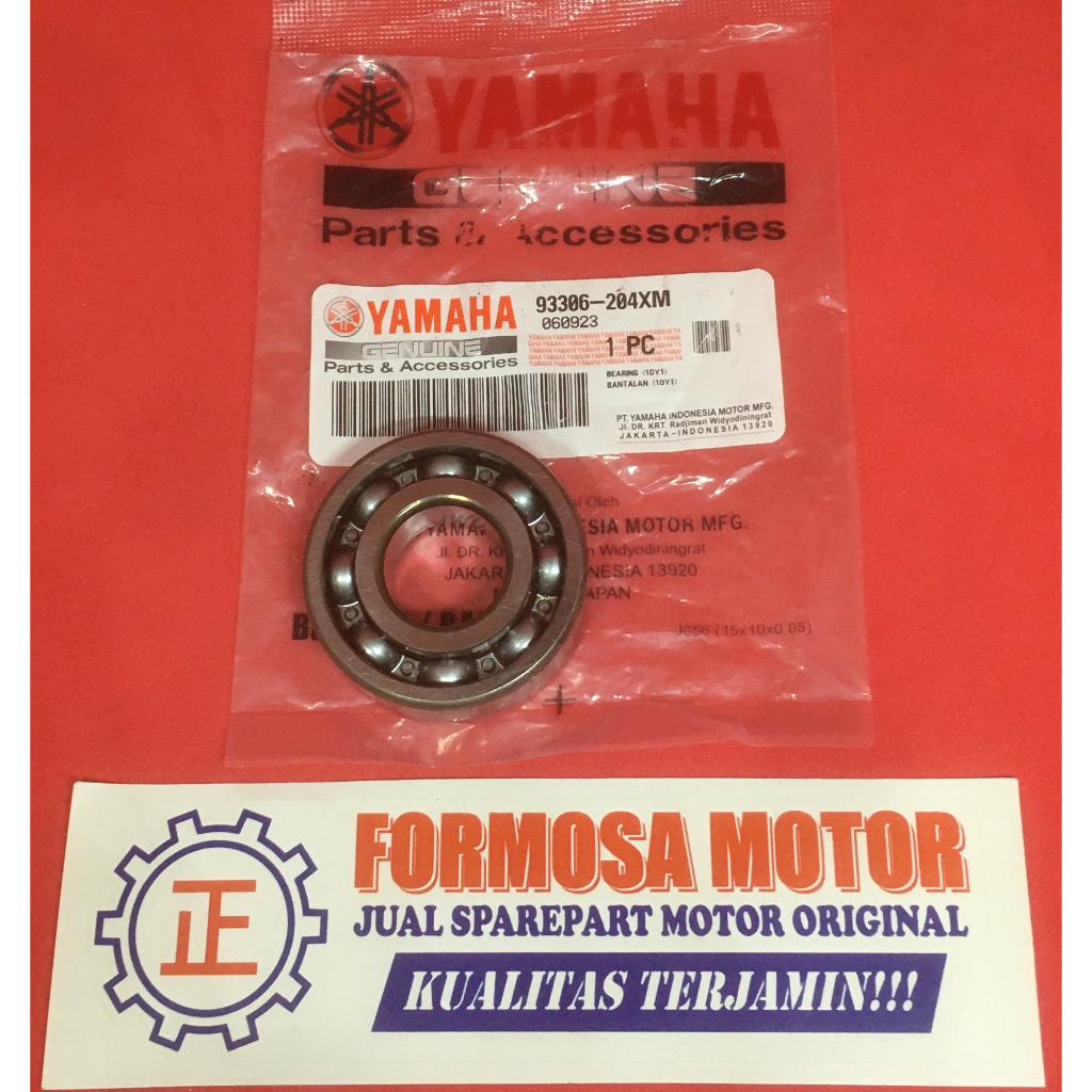 BEARING YAMAHA 6204 93306-204XM YAMAHA ORIGINAL