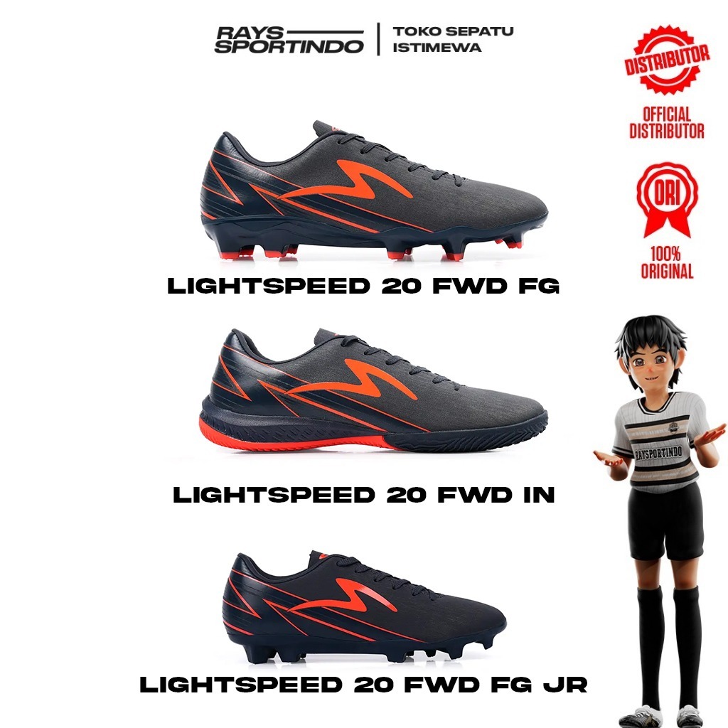 SEPATU FUTSAL SPECS LIGHTSPEED 20 FWD
