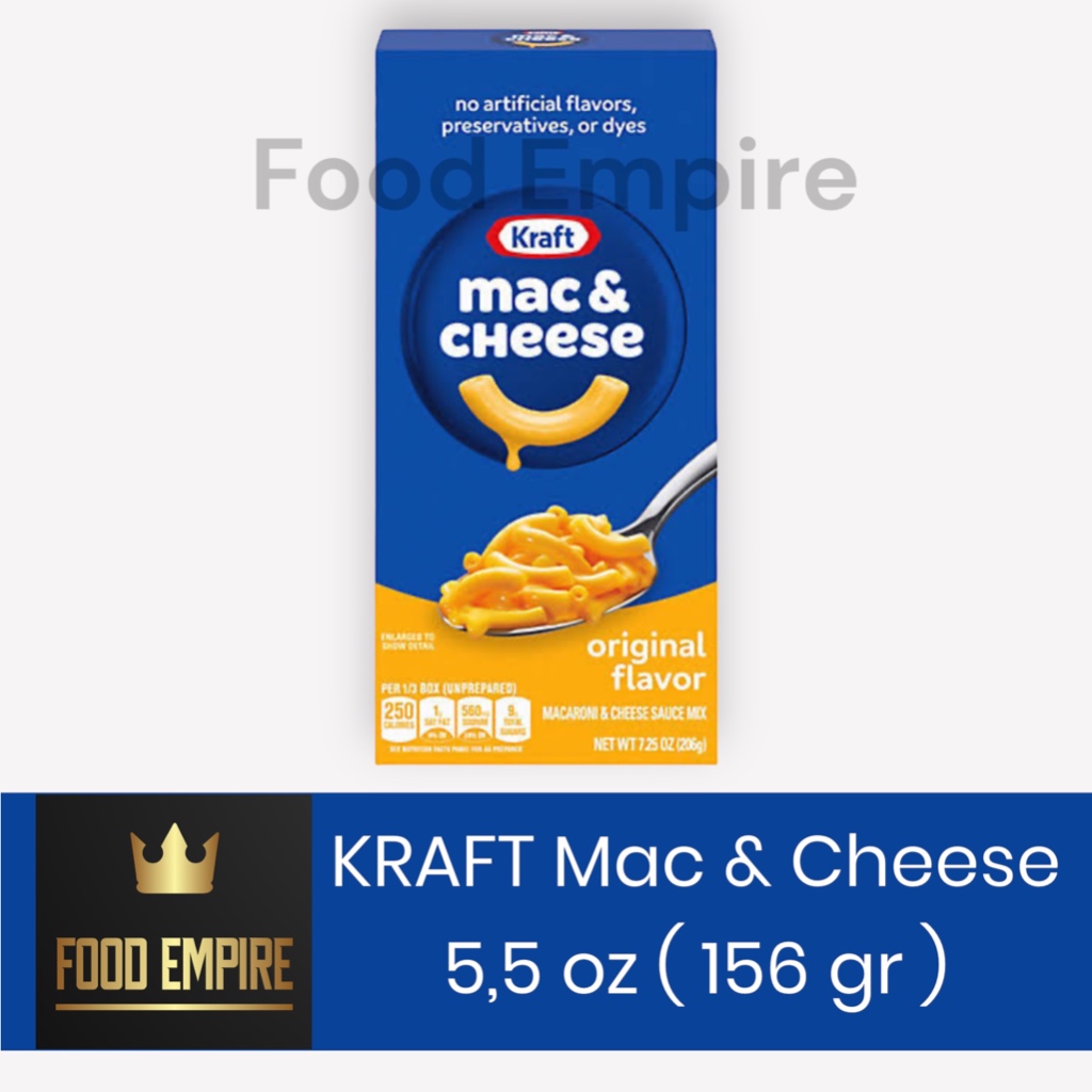 

KRAFT Macaroni & Cheese Dinner 5.5 oz | Mac and Cheese USA