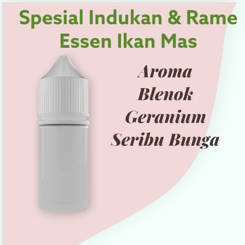 Essen Ikan Mas Spesial Indukan Dan Rame Aroma Blenok Geranium Seribu Bunga Ikan Mas Raja Empang