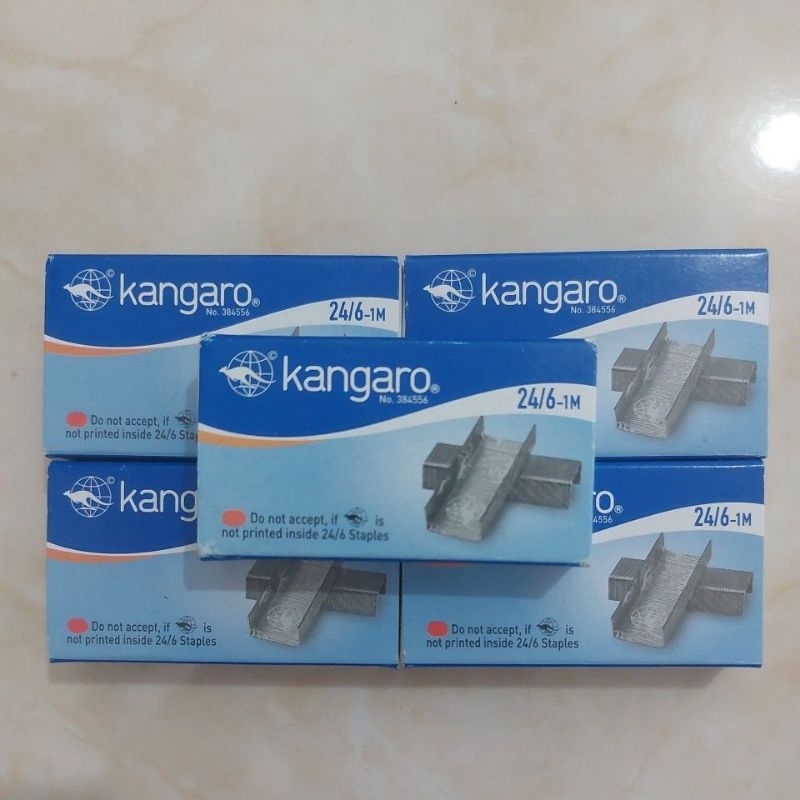 

Isi Staples Kangaro 24/ 6 / Isi Staples Besar Kangaro 24/ 6