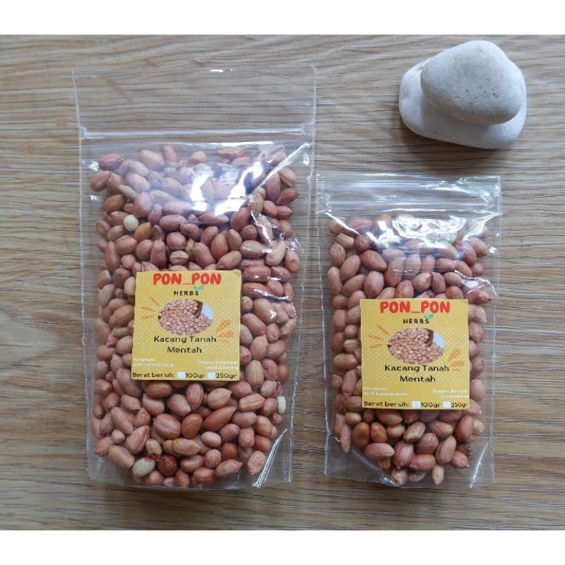 

Kacang Tanah Mentah | Peanuts | 100gr |