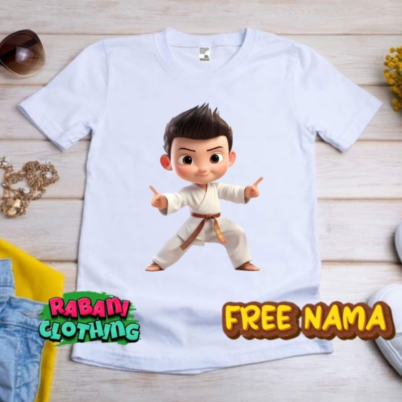 baju taekwondo kaos anak