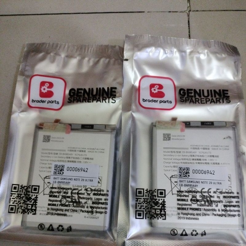 BATTERY BATRE/BATTERY SAMSUNG NOTE 20 ULTRA/NOT 20 ULTRA/EB BN985ABY