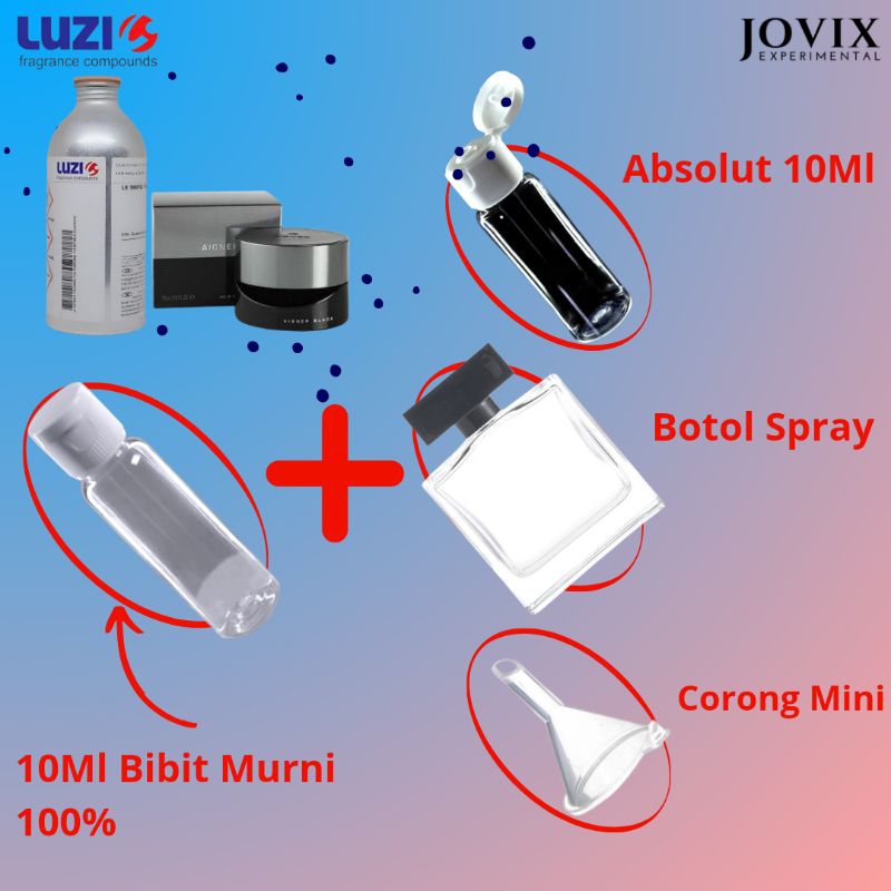 Parfume Inspired Bibit Murni Luzi Aigner Black/Black Batman PREMIUM By Jovix Experimental (Harga per