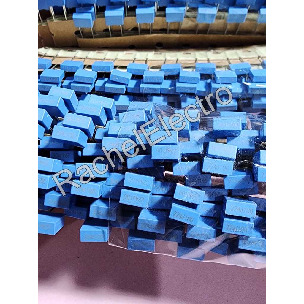 (Harga 10 Pcs) Capasitor MKM BIRU 103 104 224 473 Kapasitor MKM