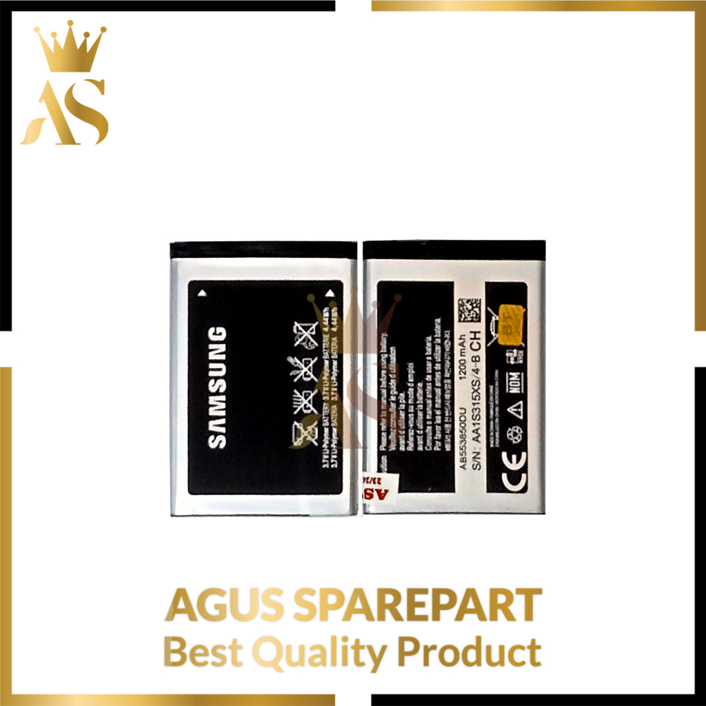 BATERAI SAMSUNG D880 / W629 / W619 / AB553850DU ORI 99 / BATTERY / BATRE