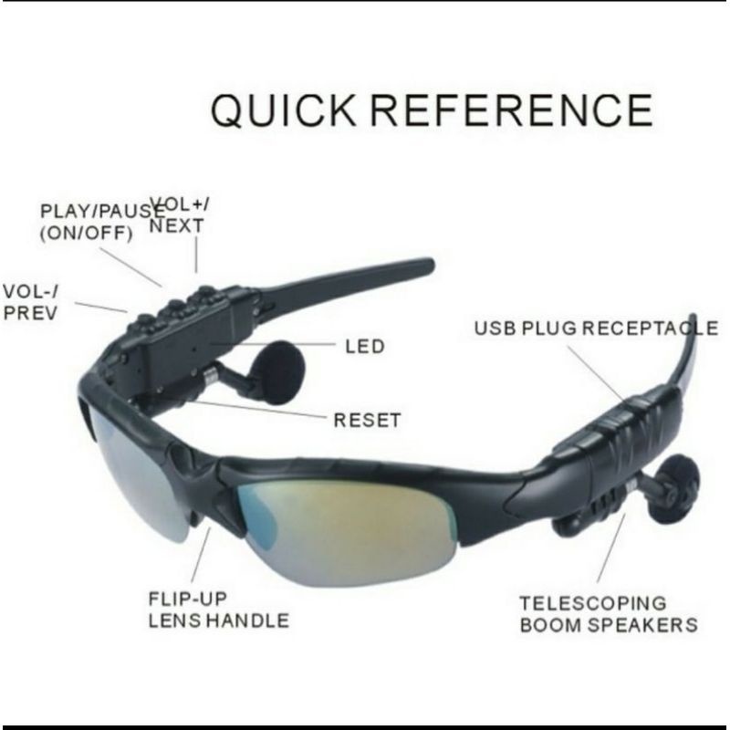 kacamata kamera kacamata bluetooth Kacamata bluetooth headset music telepon wireless