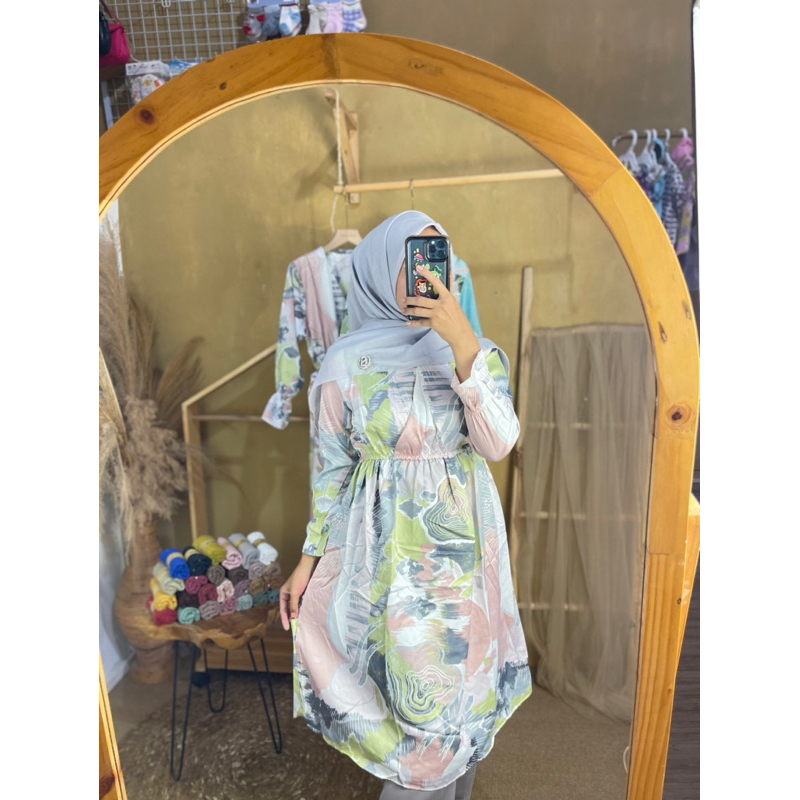 SARAH TUNIK SILK SUTRA | TUNIK IMPORT✨