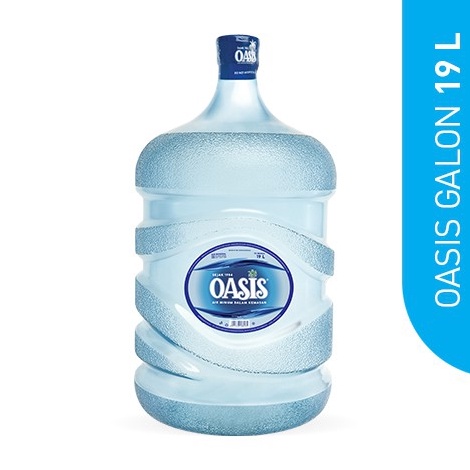 

Khusus hari ini 3 Oasis Galon 19lt REFILL Air Saja