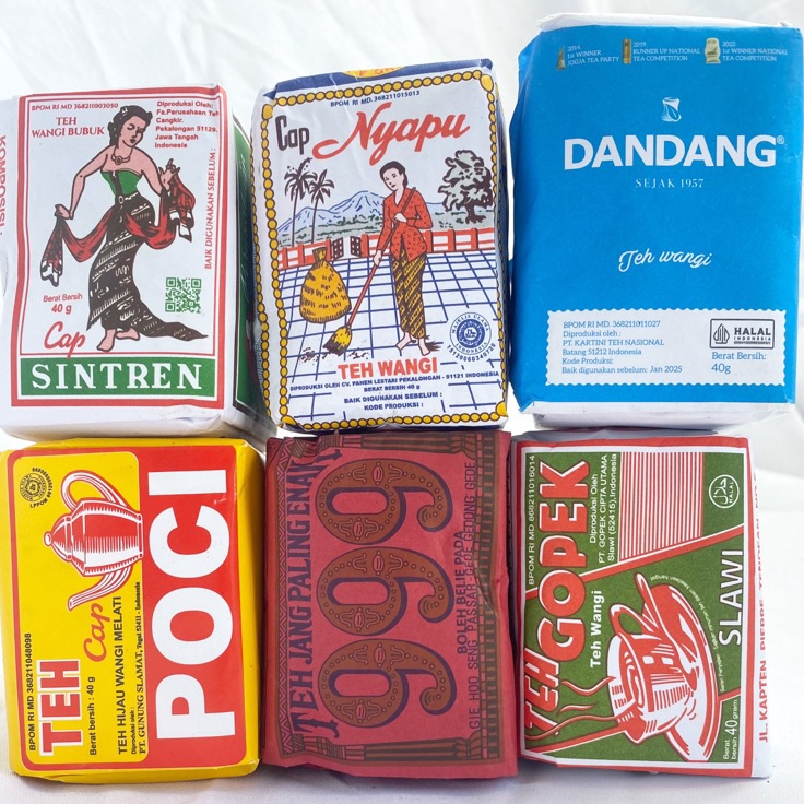 

Barang baru Paket Teh Racikan Solo Tubruk 6 paket Khas Wedangan Solo