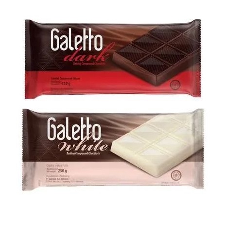 

Ekstra benefit GALETTO DARK Chocolate 25gr GALETTO WHITE 25gr Cokelat Batang