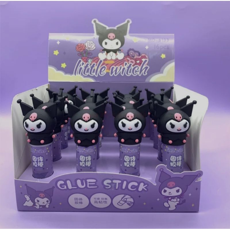 

Glue stick Sanrio Kuromi My melody, lem kertas kuromi my melody