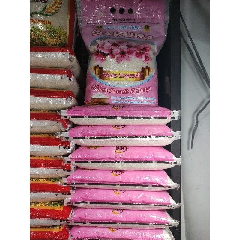 

BERAS SAKURA 5KG SUPER PREMIUM