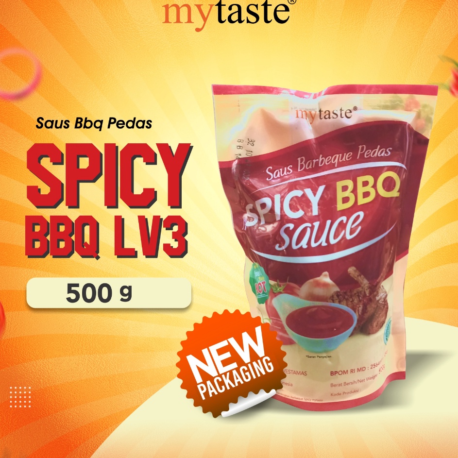 

Yang dinanti My Taste Barbeque Spicy Lv 3 5gr Saus Barbeque Pedas Level 3 Bumbu Barbeque Daging Grill Steak Bakar Saus BBQ Pedas