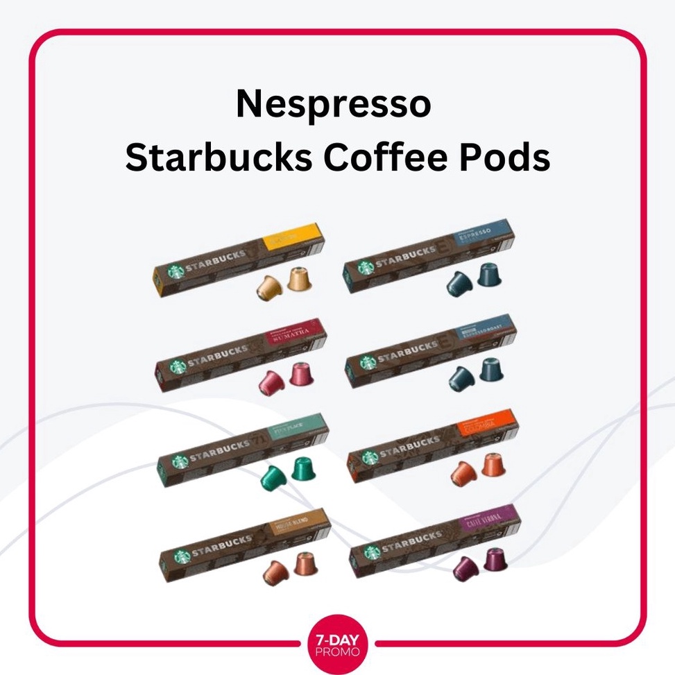 

Terdepan STARBUCKS Nespresso 1 Capsules Ready Stock 1 Original