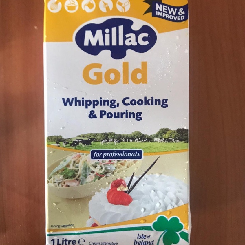 

SuperSale Millac Gold Whip Whipping Cream 1Liter Gosend Grab Only