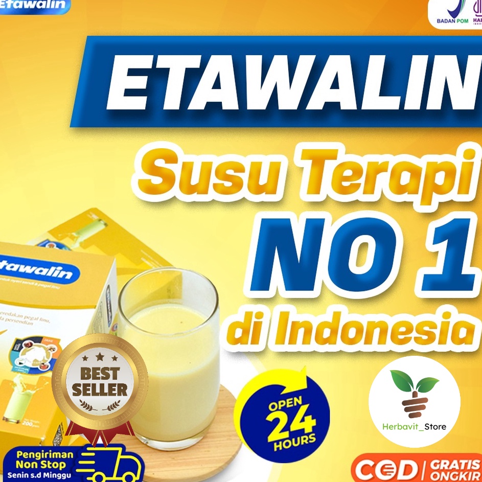 

Super Laris Susu Etawalin Susu Kambing Etawa Atasi Nyeri sendi Tingkatkan Kepadatan Tulangi Susu Anti Asam Urat