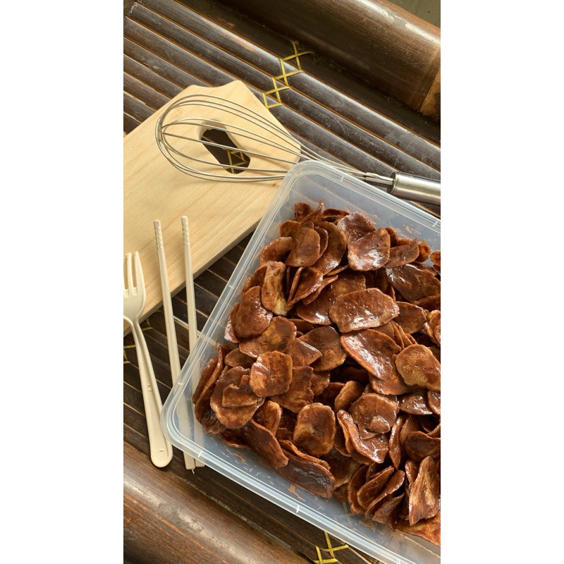 

Pisang Krispi Chips 500gr