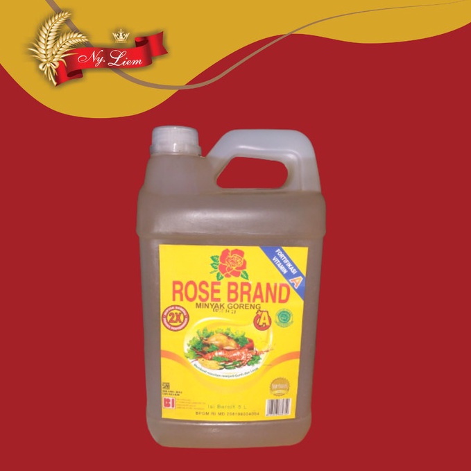 

Terdepan ROSE BRAND Minyak Goreng dengan Vitamin A 5 liter