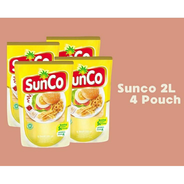 

Produk Oke MINYAK SUNCO 2 LITER ISI 4 POUCH