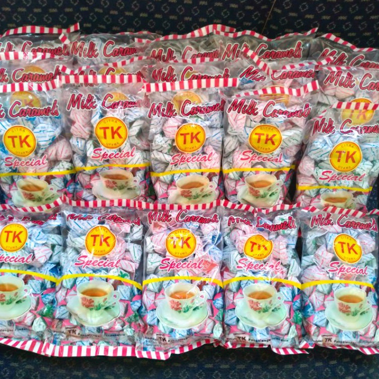 

Super deal Permen Susu Karamel Pangalengan Milk Caramel TK TS 2 gram Milk Candy Kopyes