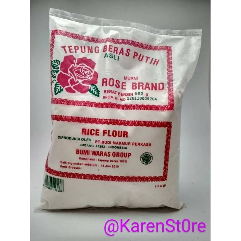 

Rose Brand Tepung Beras 500gr