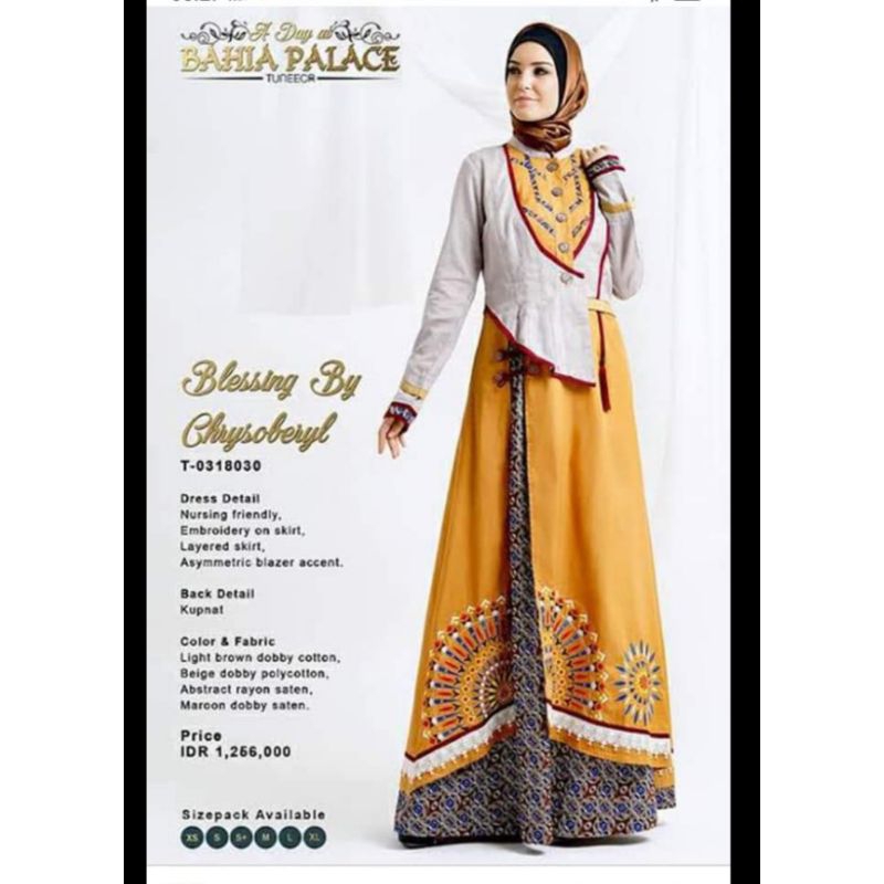 Tuneeca bahia preloved.....mulus