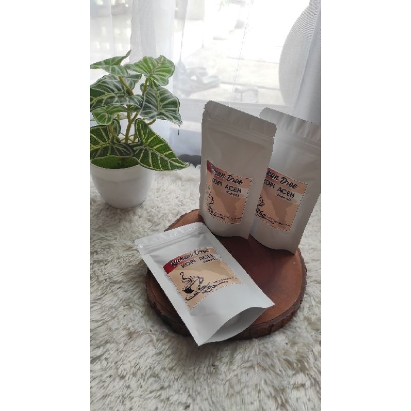 

Bubuk Kopi Robusta 100% Biji Kopi Gayo Asli 50 Gram