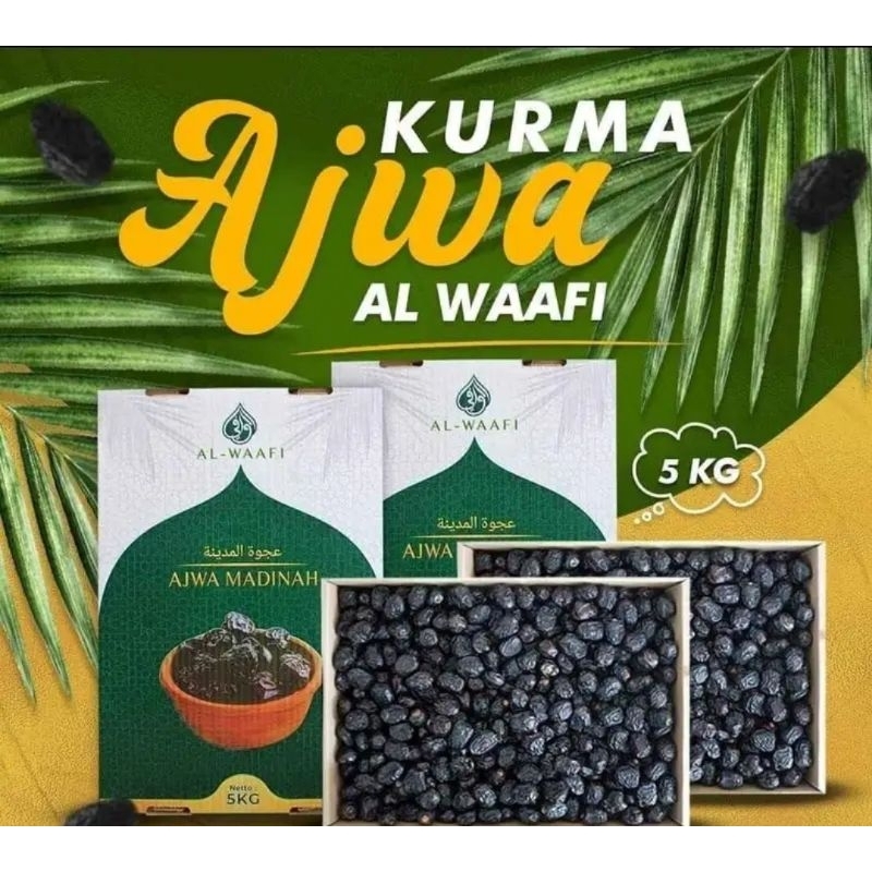 

Kurma Ajwa Termurah 1 Kg | Kurma Ajwa Grade A | Ajwa Original