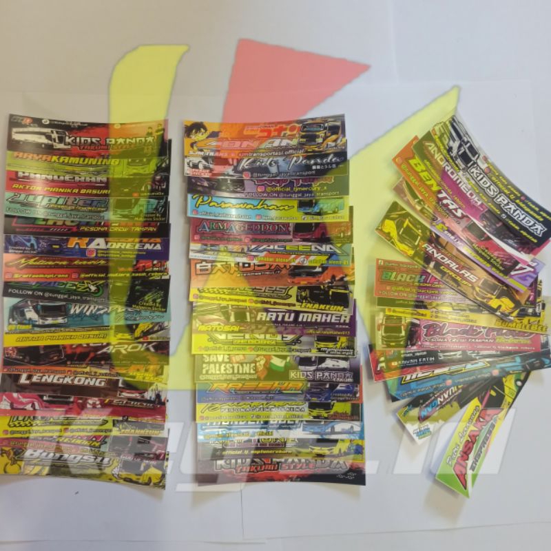 

[1 PCS] STICKER STIKER BUS TELOLET BASURI PANJANG, STIKER BUS TELOLET, STIKER BUS VIRAL, STIKER BUS MANIA, STIKER BIS