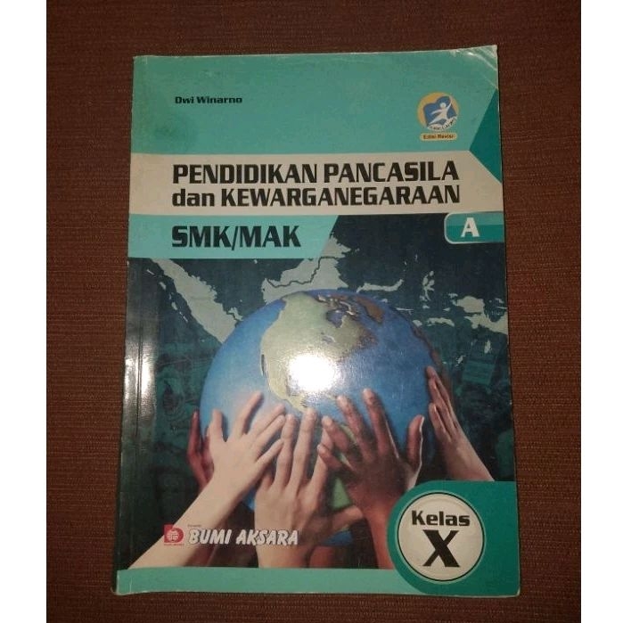 Buku PKN Kelas 10 SMK Penerbit Bumi Aksara