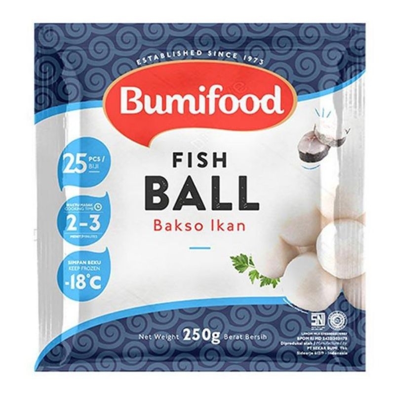 

Bumi Food bakso Ikan Isi 25pcs | Berat 250gr