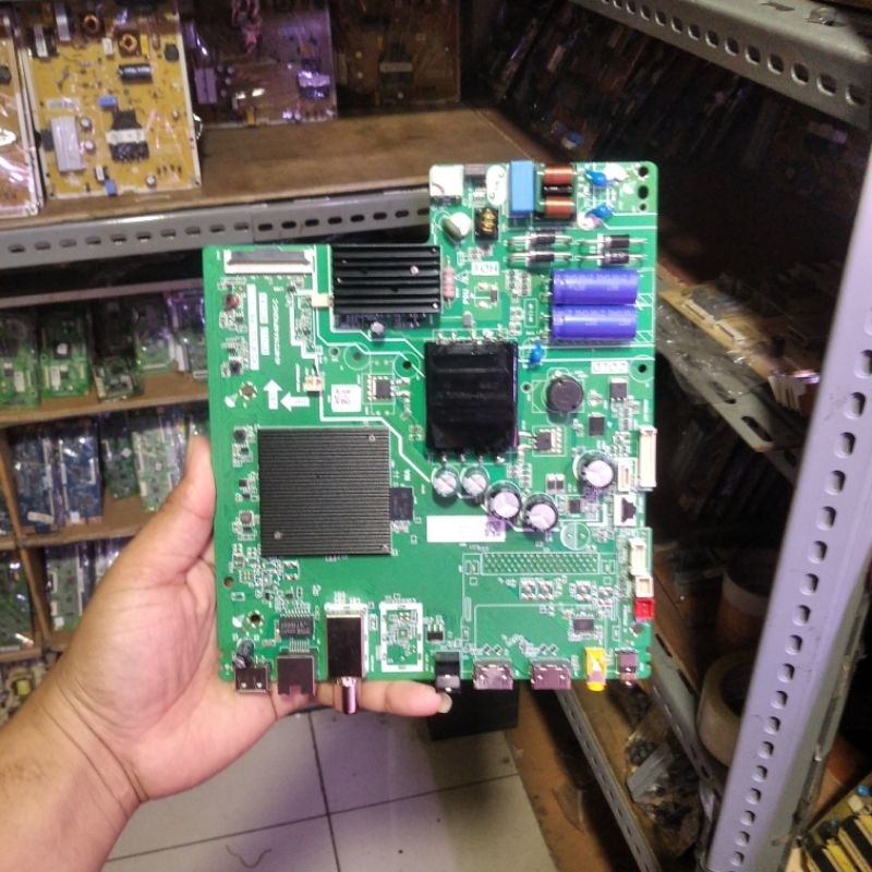 SMART TV TCL 40A7 MAINBOARD - MESIN TV - MOTHERBOARD - MB SMART TV LED TCL 40A7