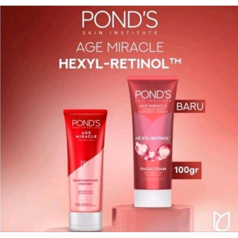 Pond's Age Miracle Facial Foam - 100 gr