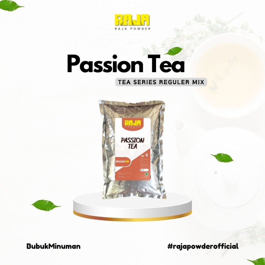 

Bubuk Passion Tea Bubuk Minuman Teh Markisa Powder 1 kg / 1000 gram