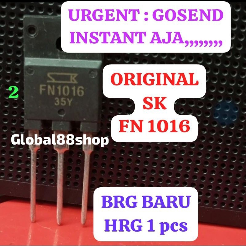 FN1016 FN 1016 MOSFET MOSPET IGBT MESIN LAS TRAPO TRANSISTOR POWER AMPLIFIER PSU SUPPLY