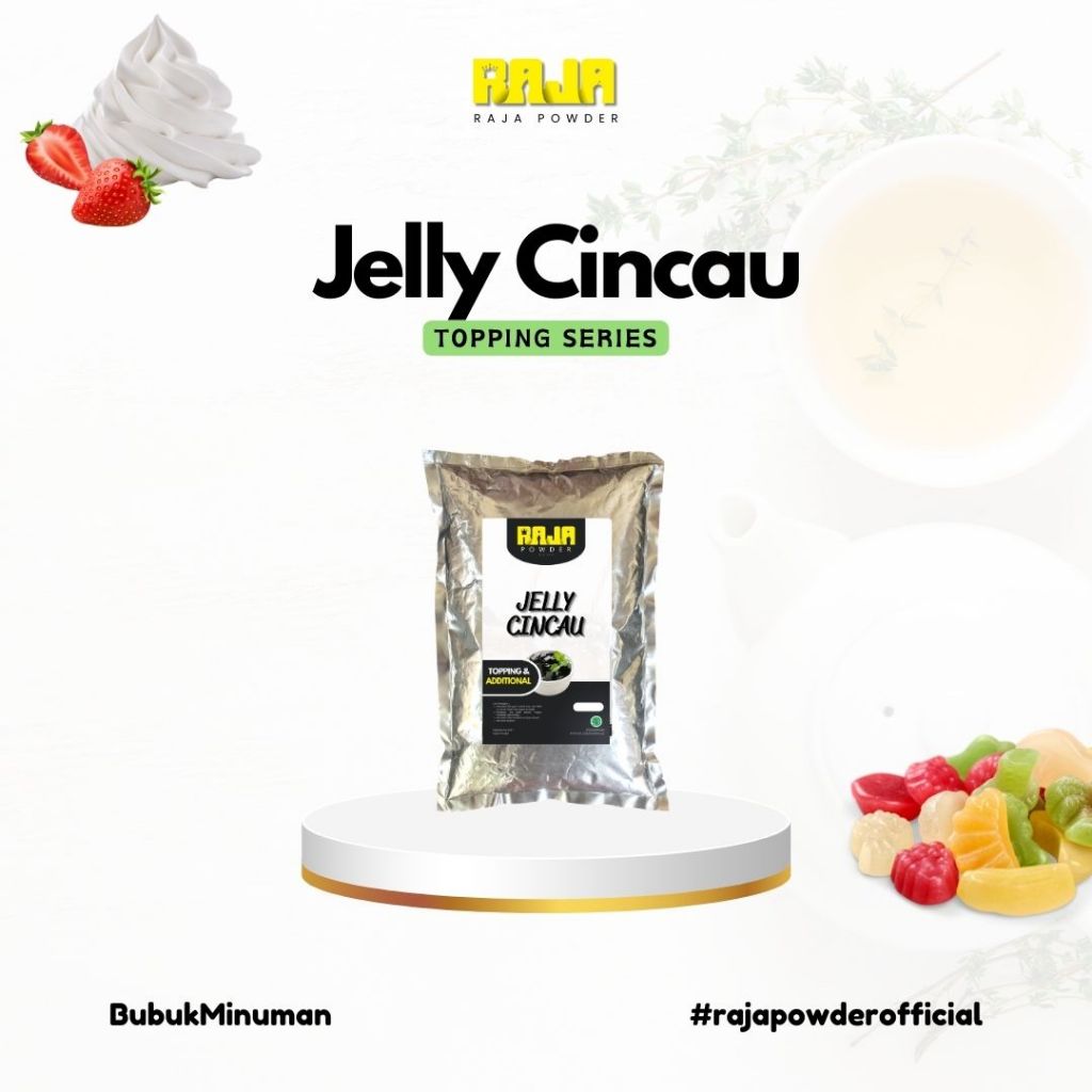 

Topping Bubuk Grass Jelly & Cincau Powder 500 gram