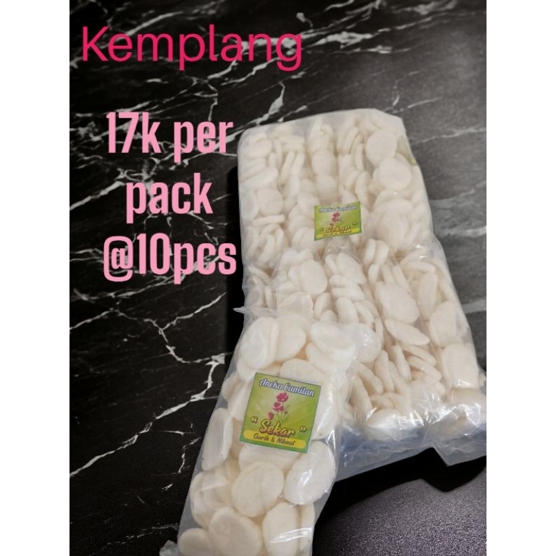 

snack kemplang gurih harga reseller untung banyak