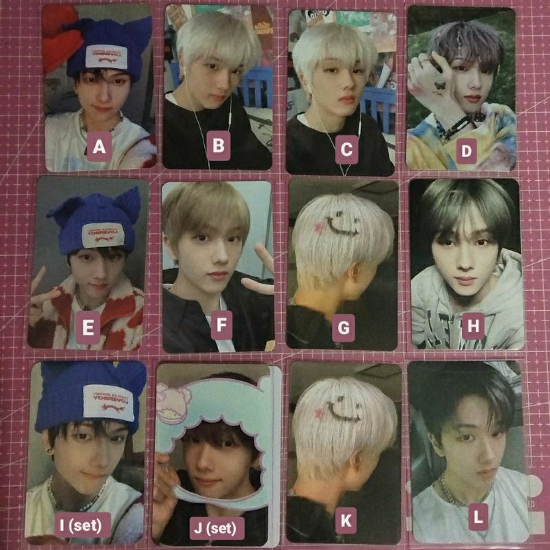 photocard jisung nct official candy sm store photobook tatto sticker postcard book beatbox kpopmerch